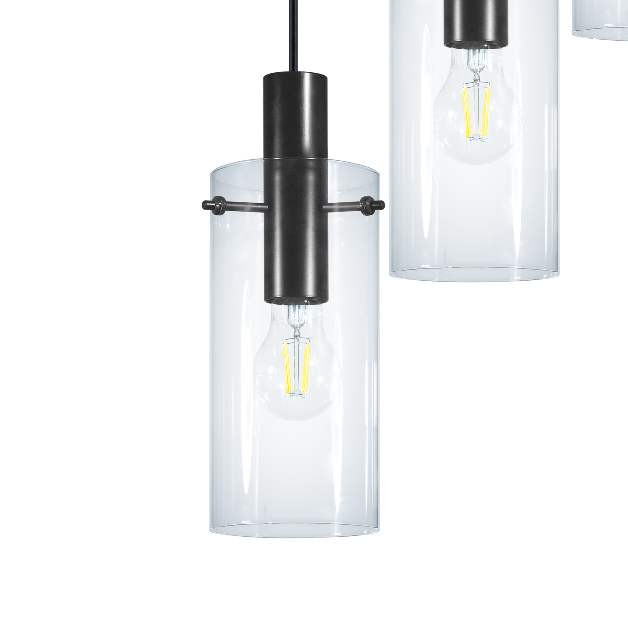 Lustra Suspendata MONTEFINO Black 150CM