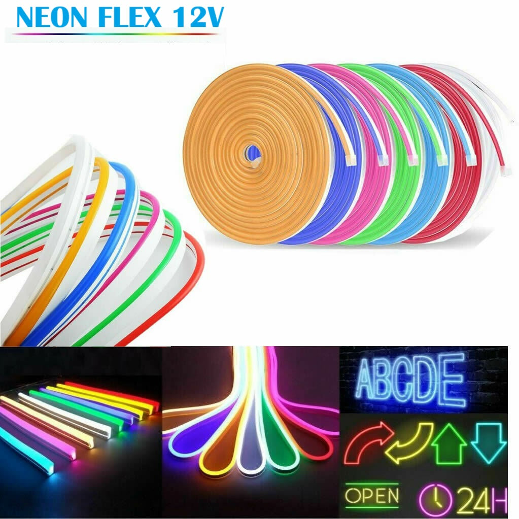 Neon Flex LED 12V Diverse Culori