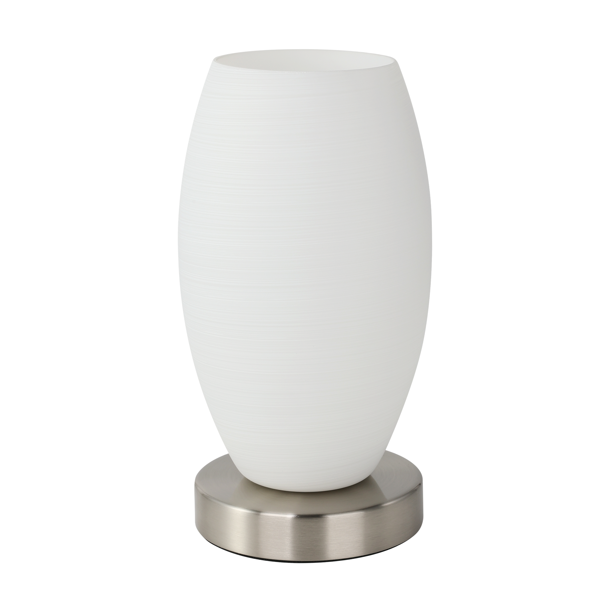 Veioza Decorativa BATISTA 3 White & Silver Ø12CM