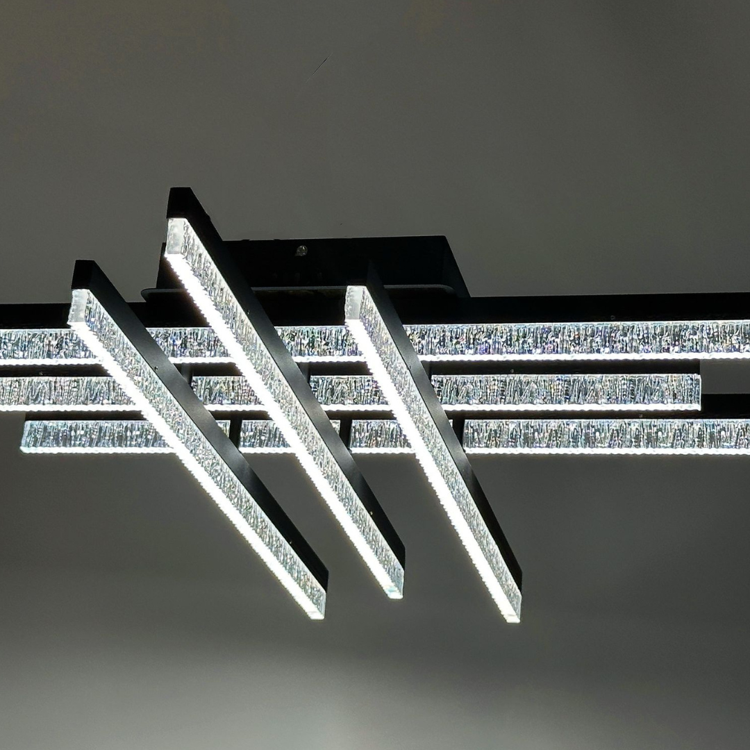 Lustra LED Aplicata Mira 6 Linnes Echivalent 600W Telecomanda