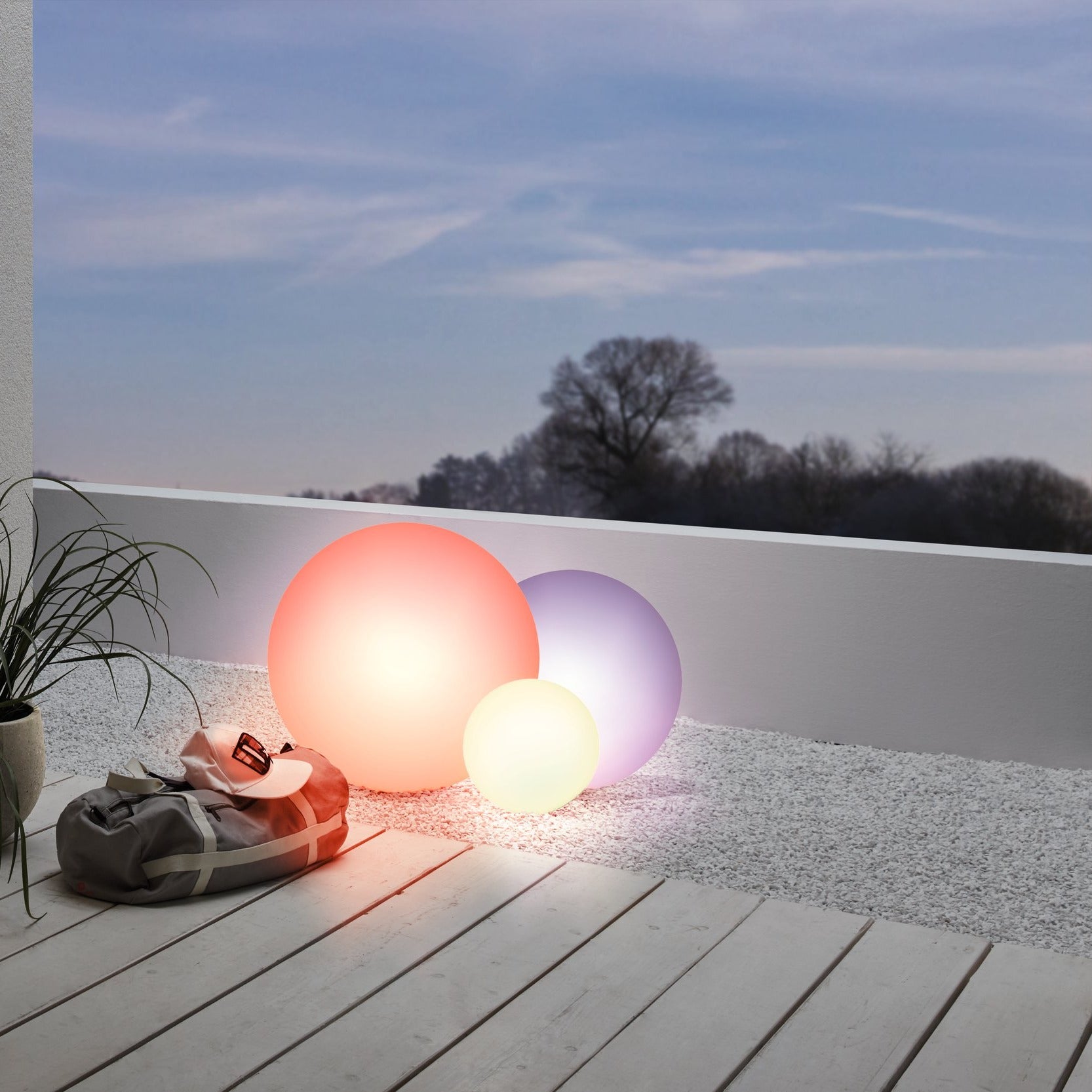 Glob Abajur Mat Exterior MONTEROLO Ø39CM Eglo