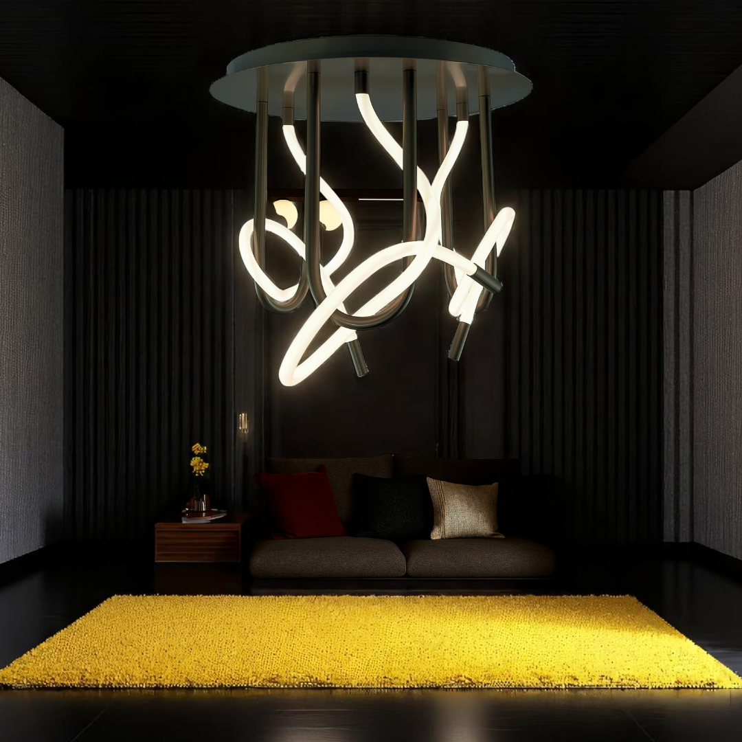 Lustra LED SUFITOWA 3 Functii Echivalent 400W