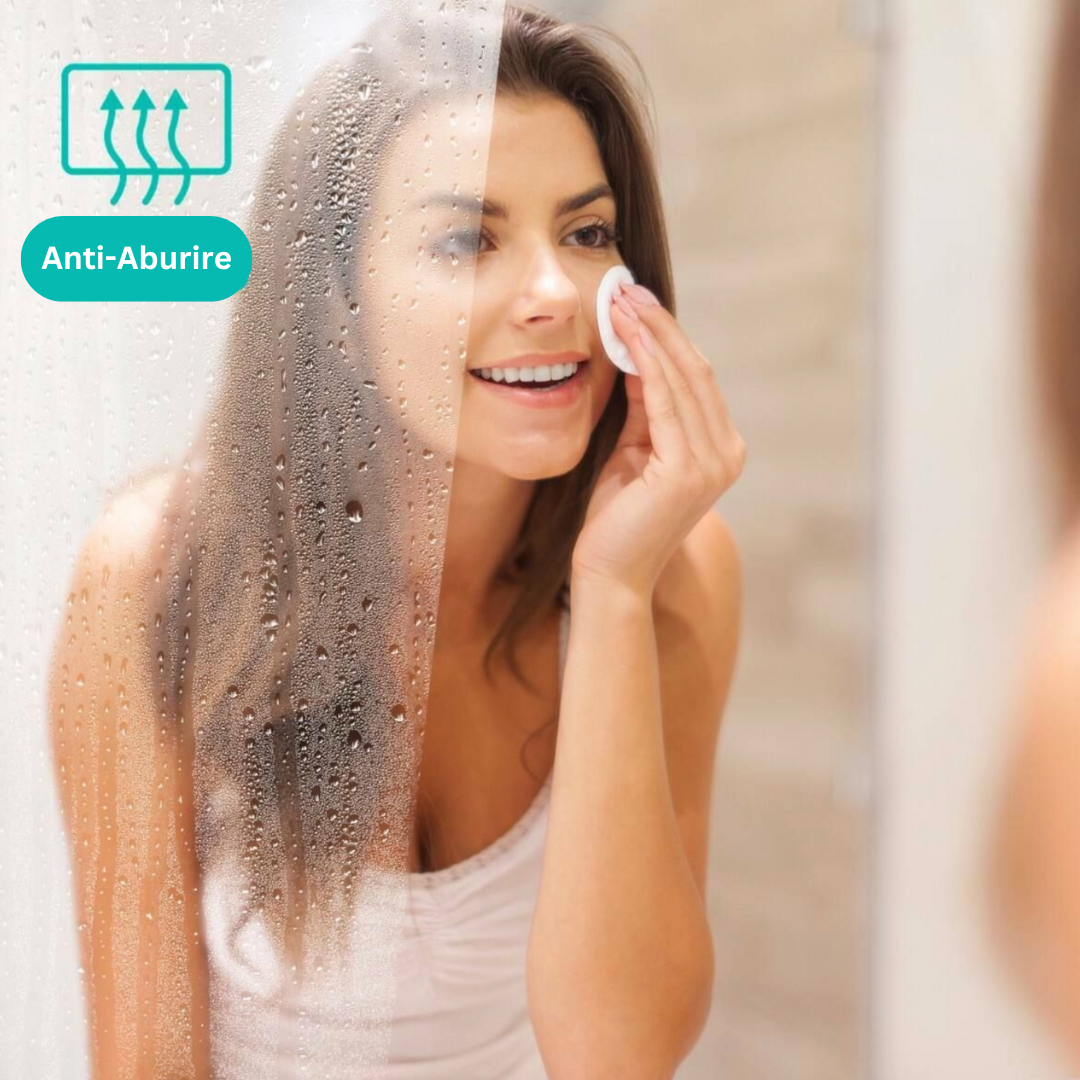 Oglinda LED Rotunda 60cm, Dezaburire si Touch E26S