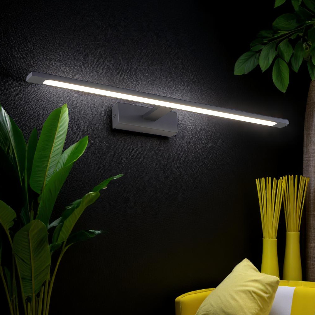 Aplica LED Baie 20W 60cm Neagra KINKIET