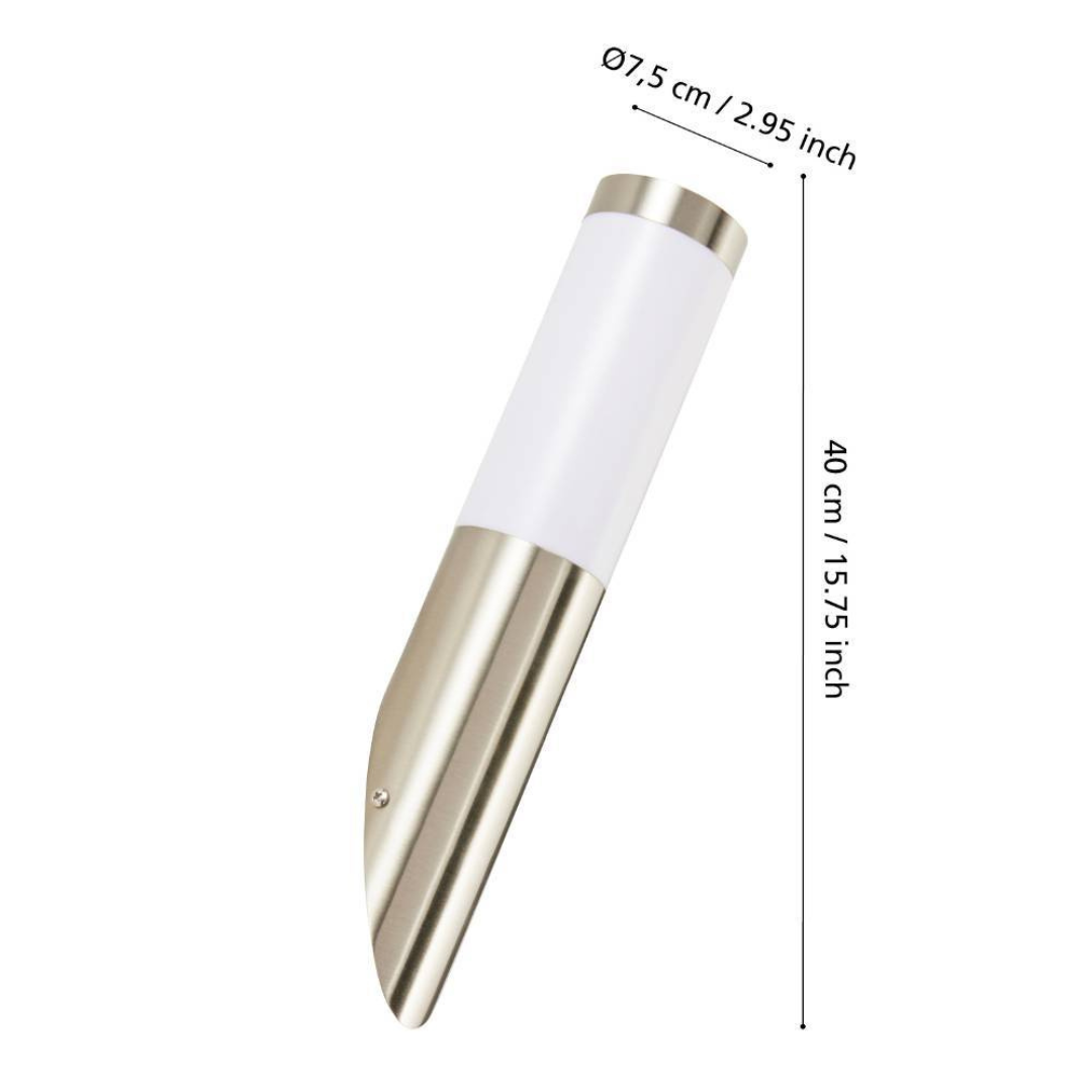Aplica Inox HELSINKI Exterior 81753 Eglo