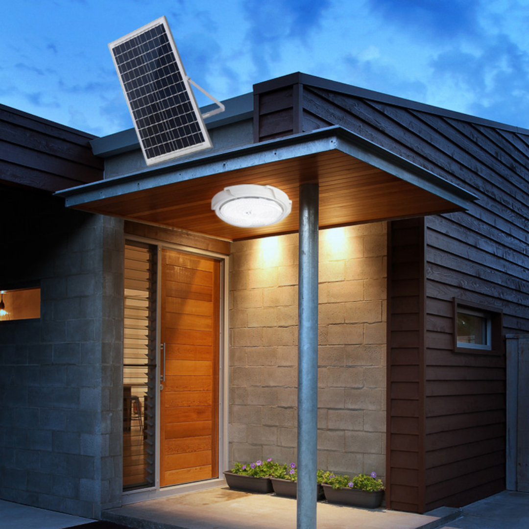 Aplica LED 60W cu Panou Solar si Telecomanda