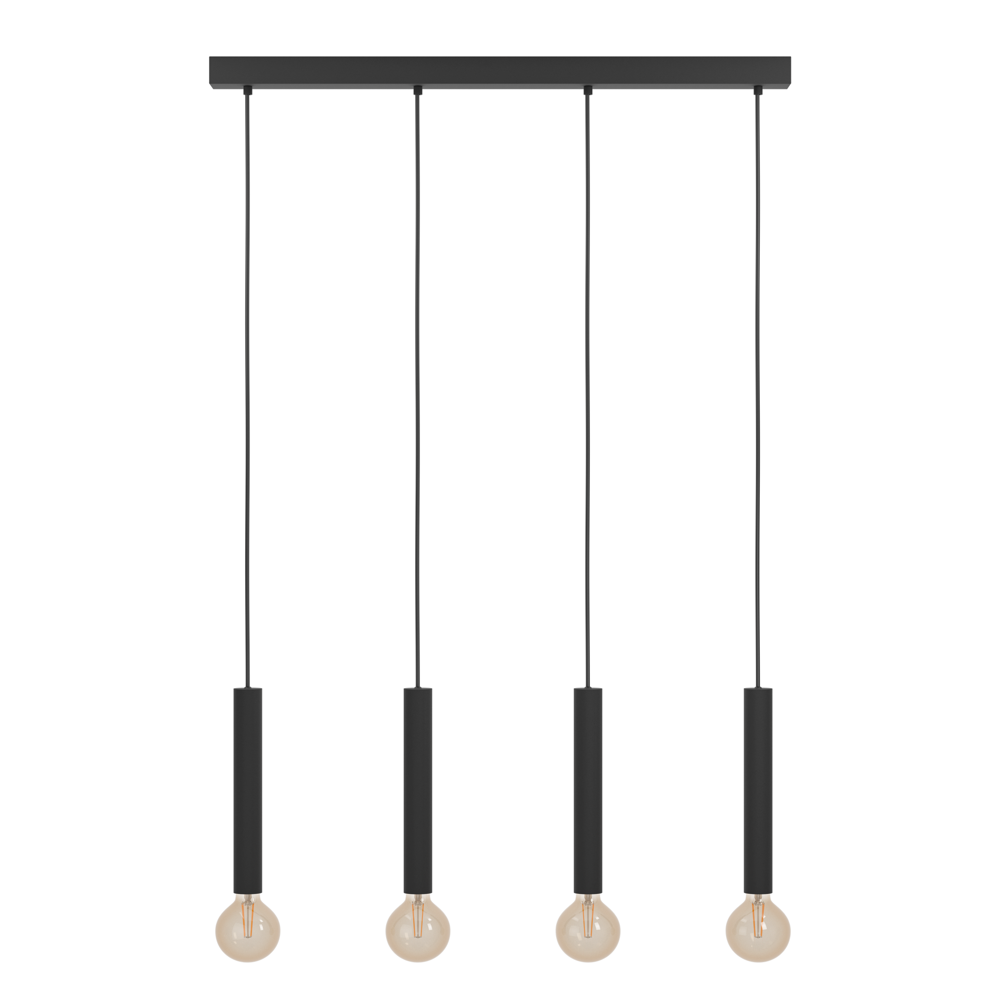 Lustra Suspendată CORTENOVA Black 110CM
