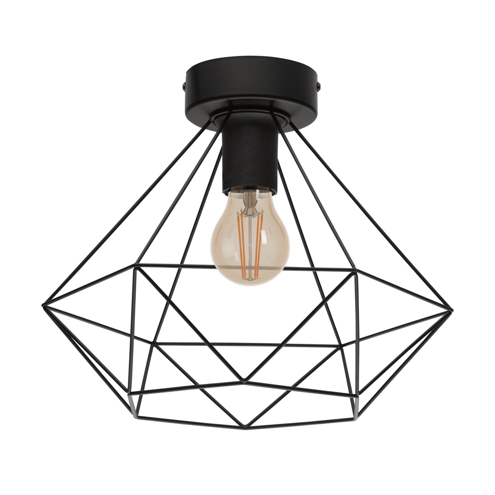 Lustra TARBES Black Ø32.5CM Eglo