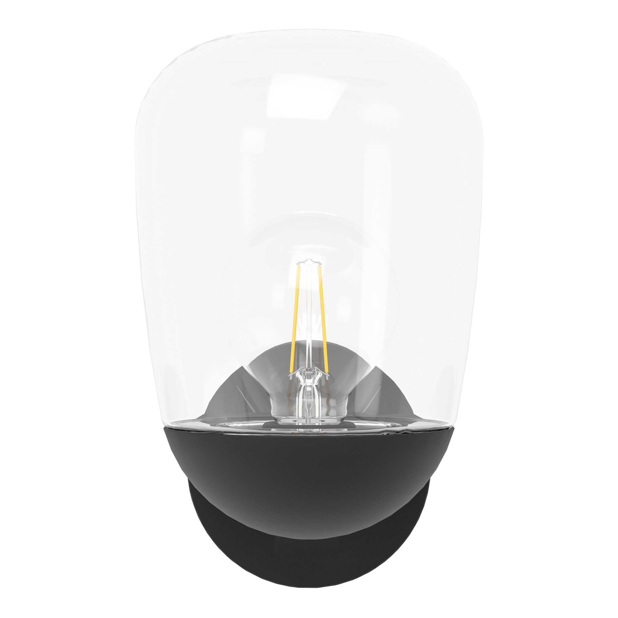 Aplica DONATORI Black Abajur Transparent EGLO 26CM