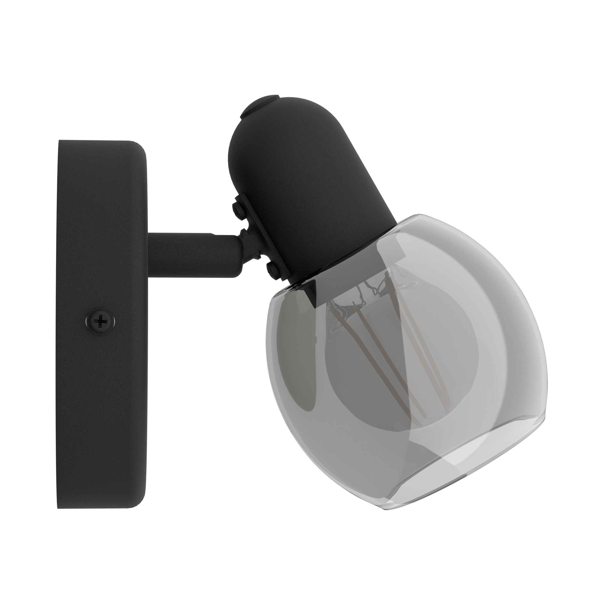 Aplica POLLICA Black Abajur EGLO Ø10.5CM