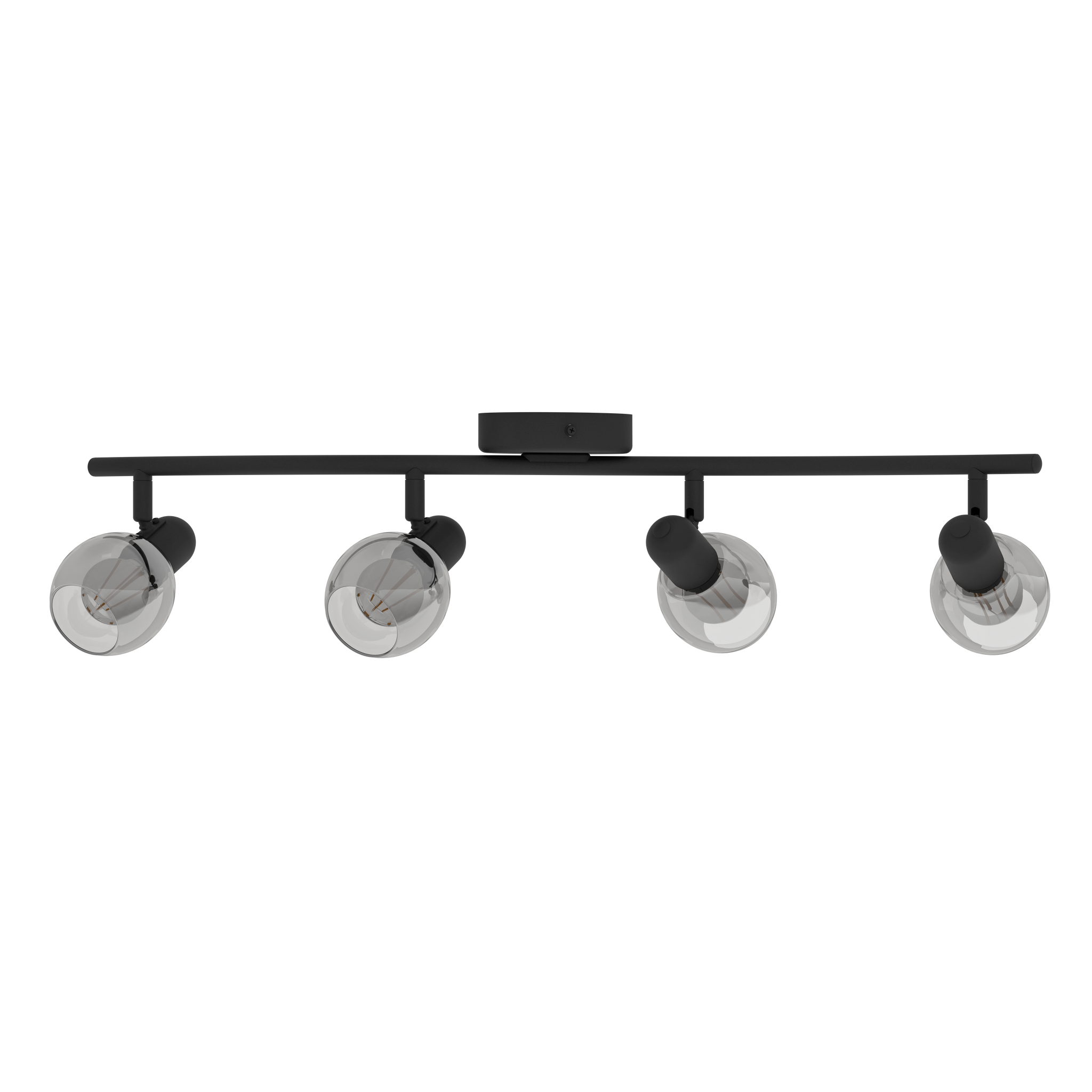 Lustra Cu 4 Spoturi Reglabile Black POLLICA 64CM