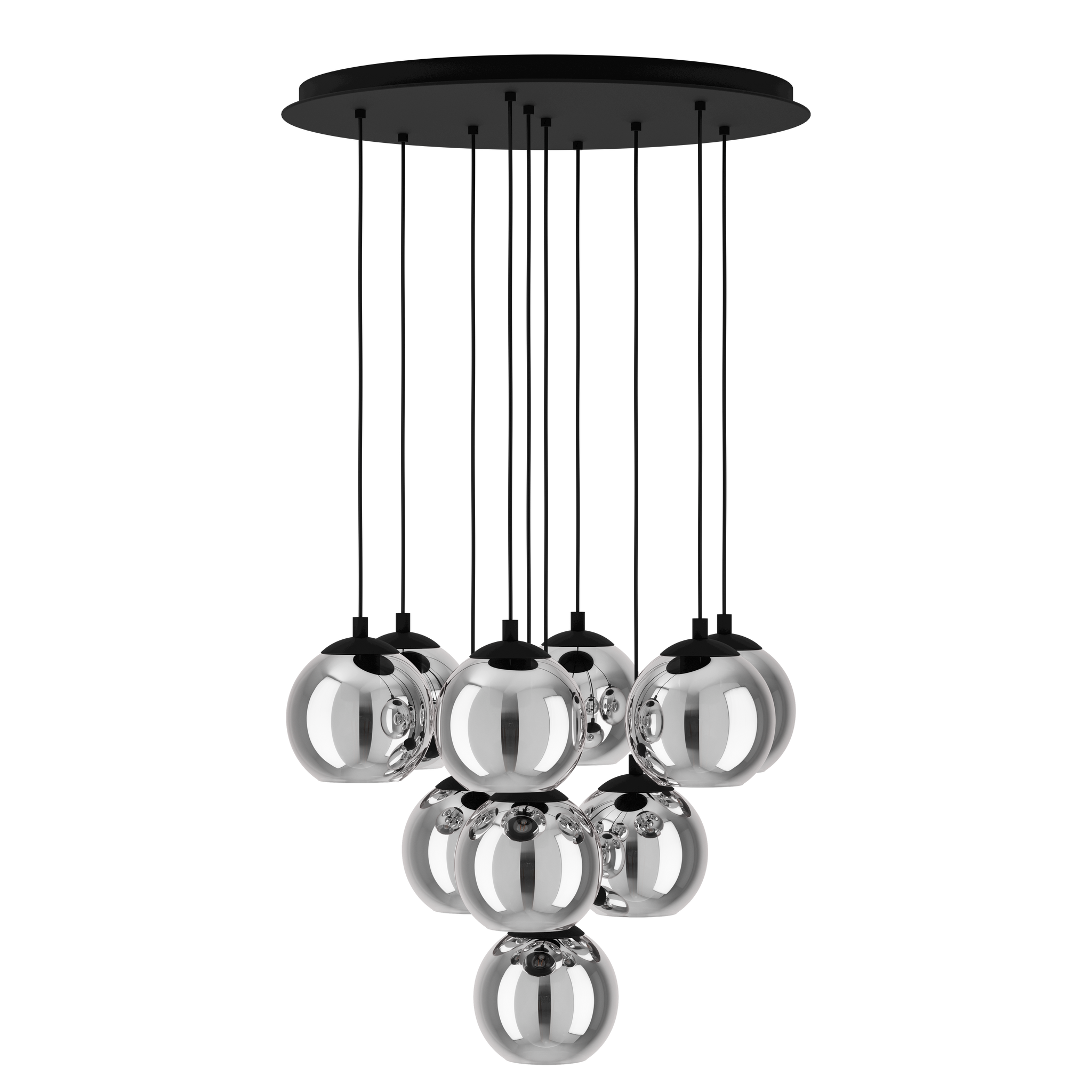 Lustra Suspendata ARISCANI Black Eglo