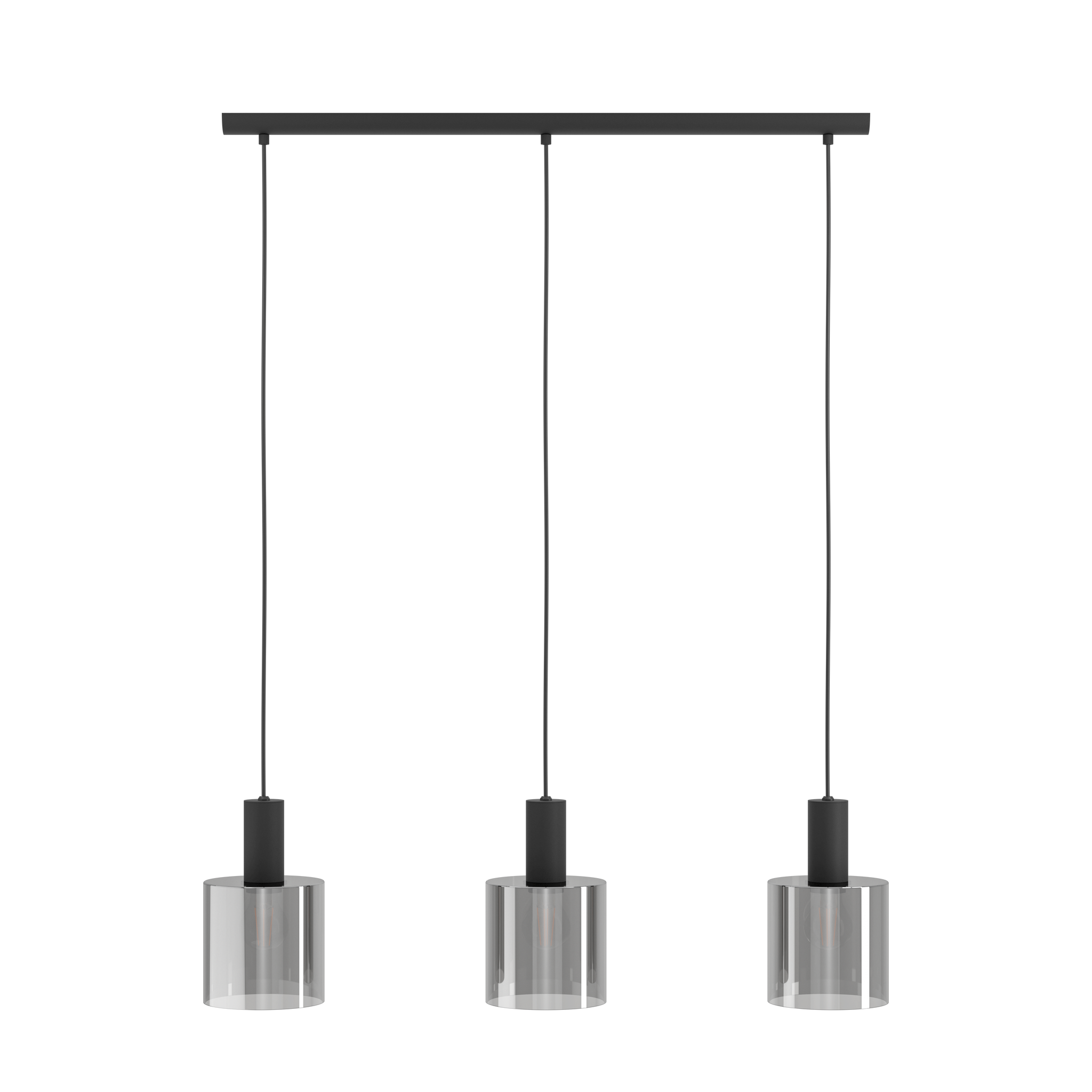 Lustra Suspendata GOROSIBA Black Eglo