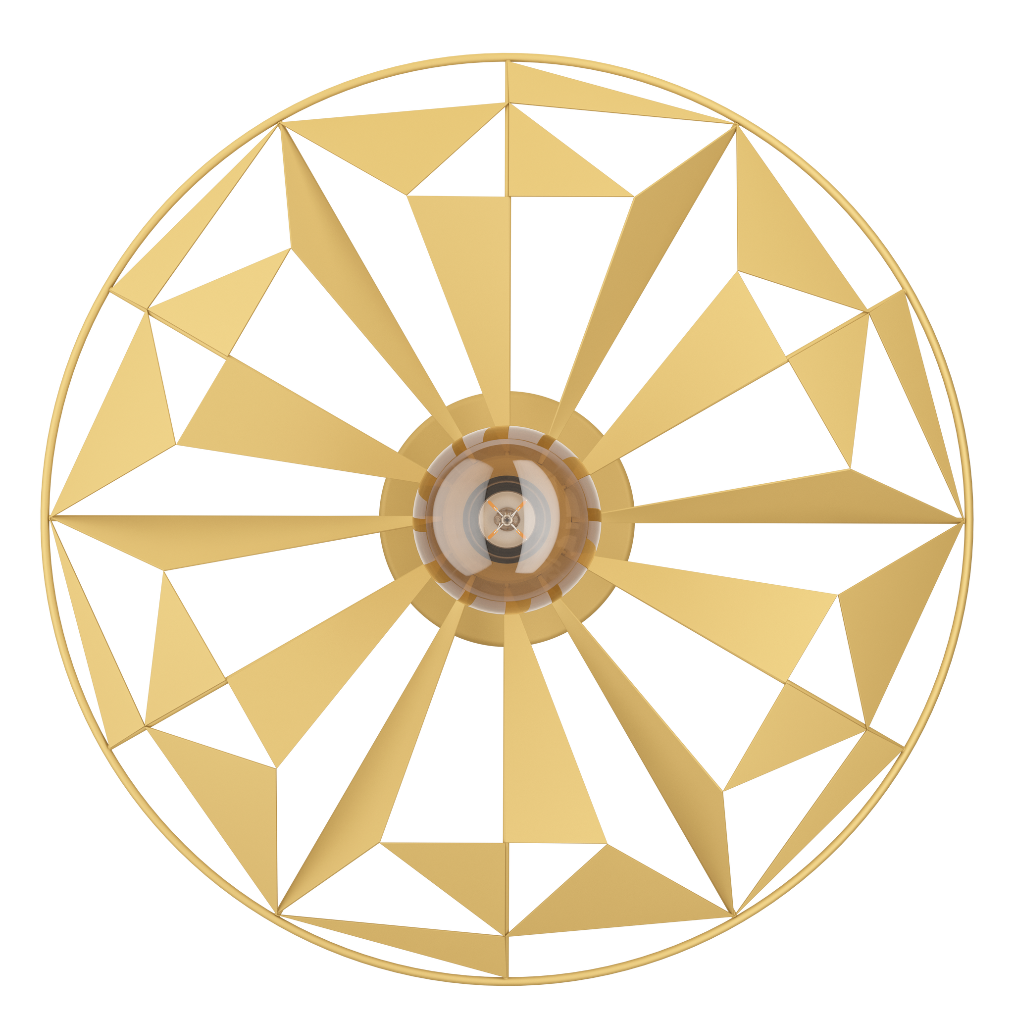 Lustra Vintage CASTANUELO Gold 42.5CM