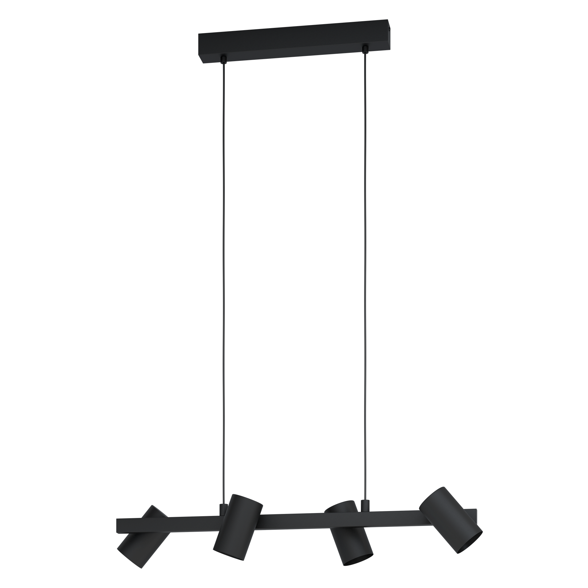 Lustra Suspendata GATUELA 1 Black 110CM