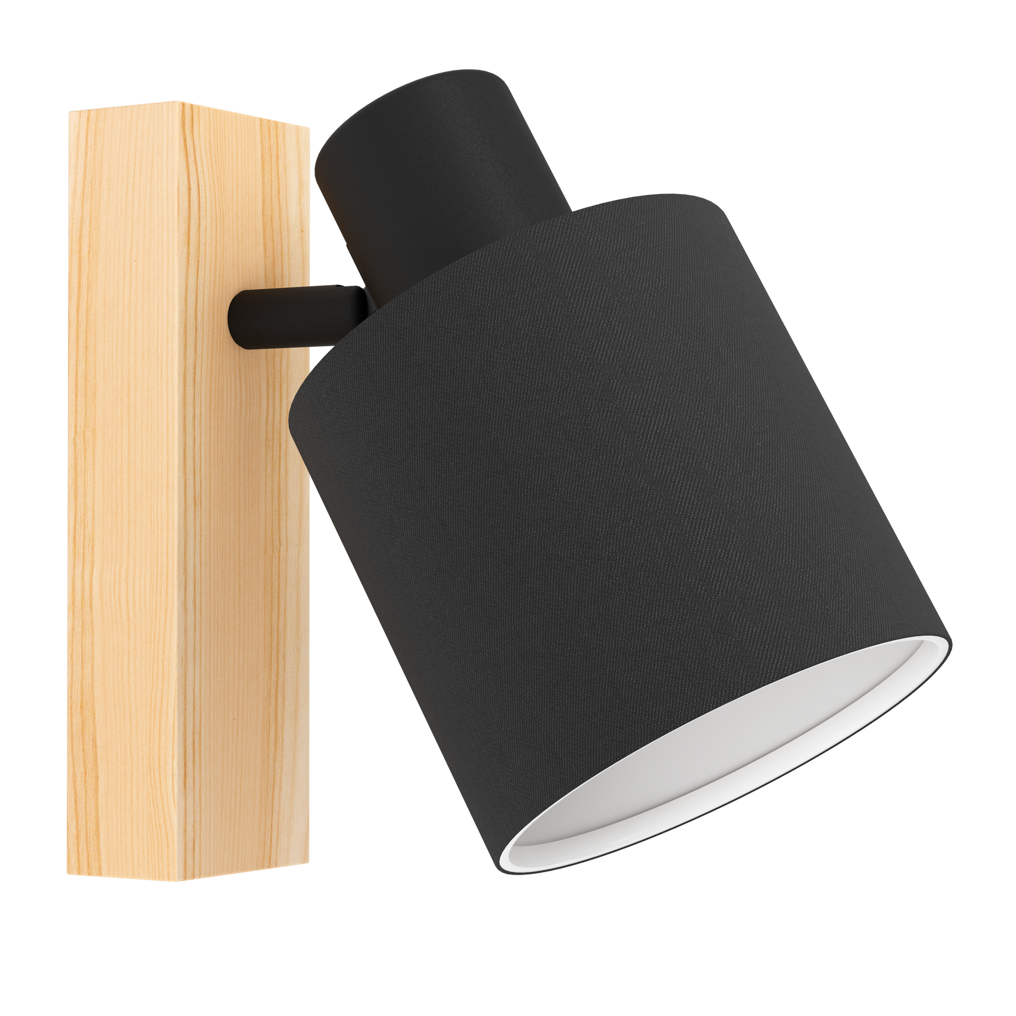 Aplica BATALLAS Black & Wood 17CM EGLO