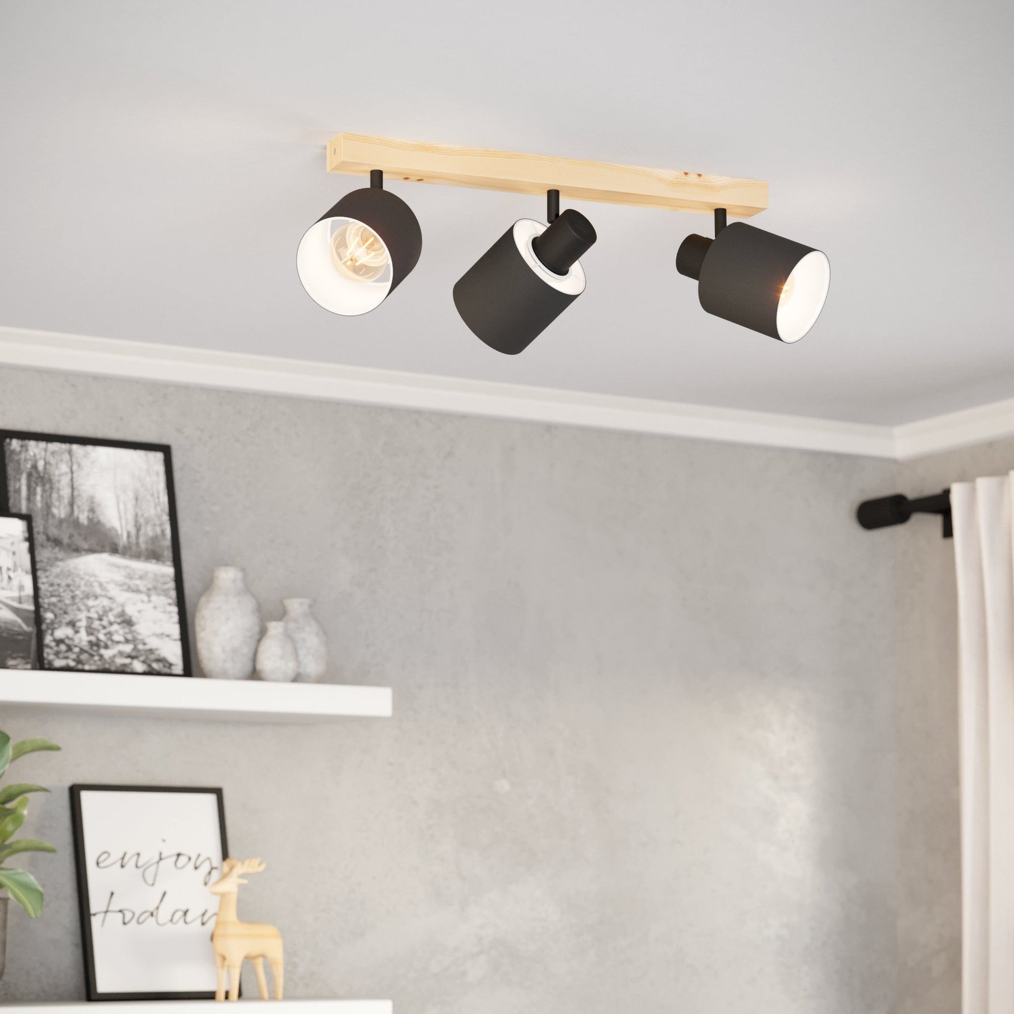 Lustra BATALLAS Black & Brown