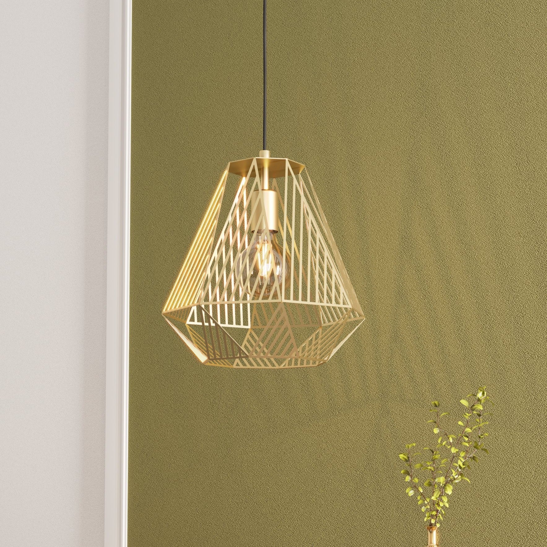 Pendul STYPE Gold 1xE27 Eglo Ø33CM