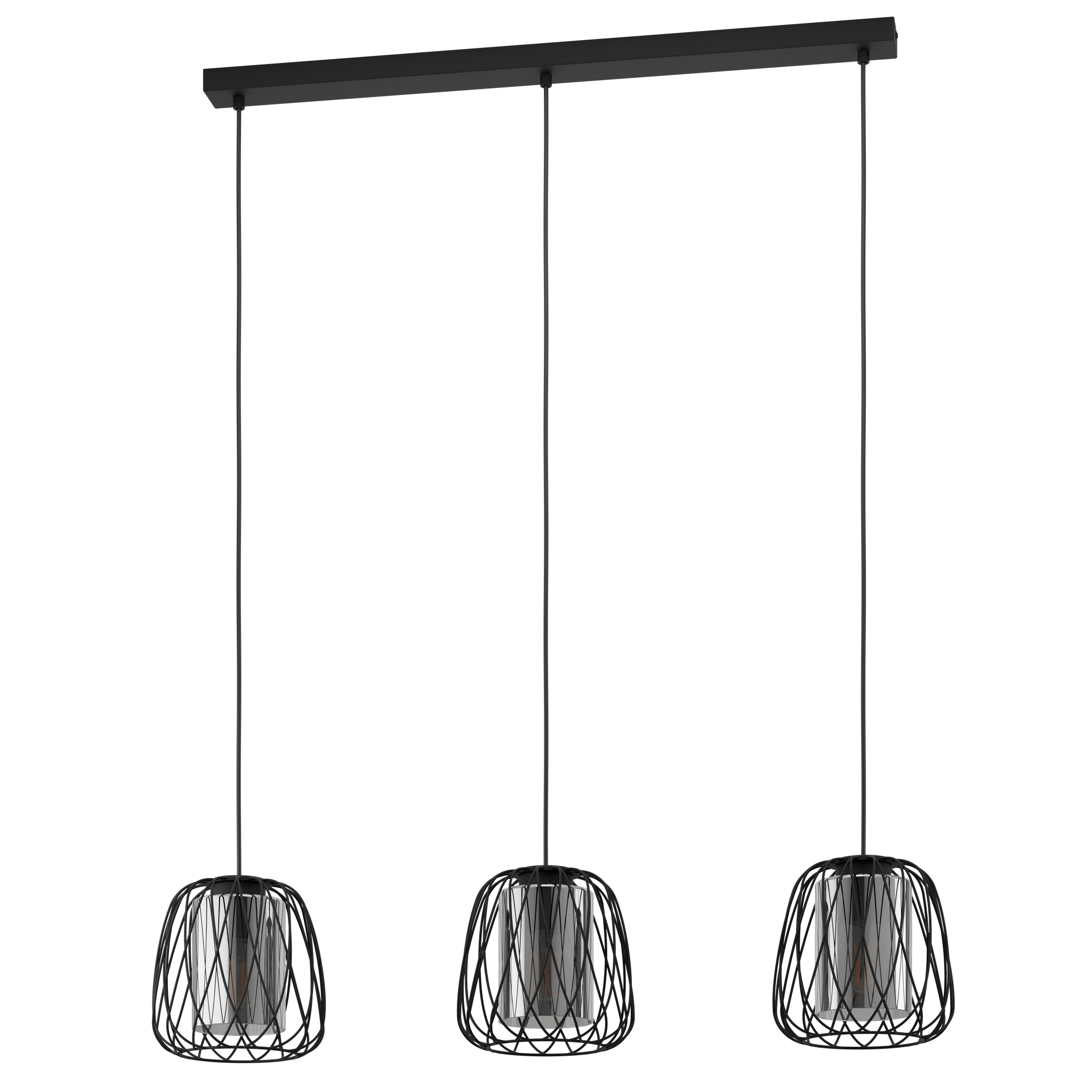 Lustra Suspendata FLORESTA Black 110CM