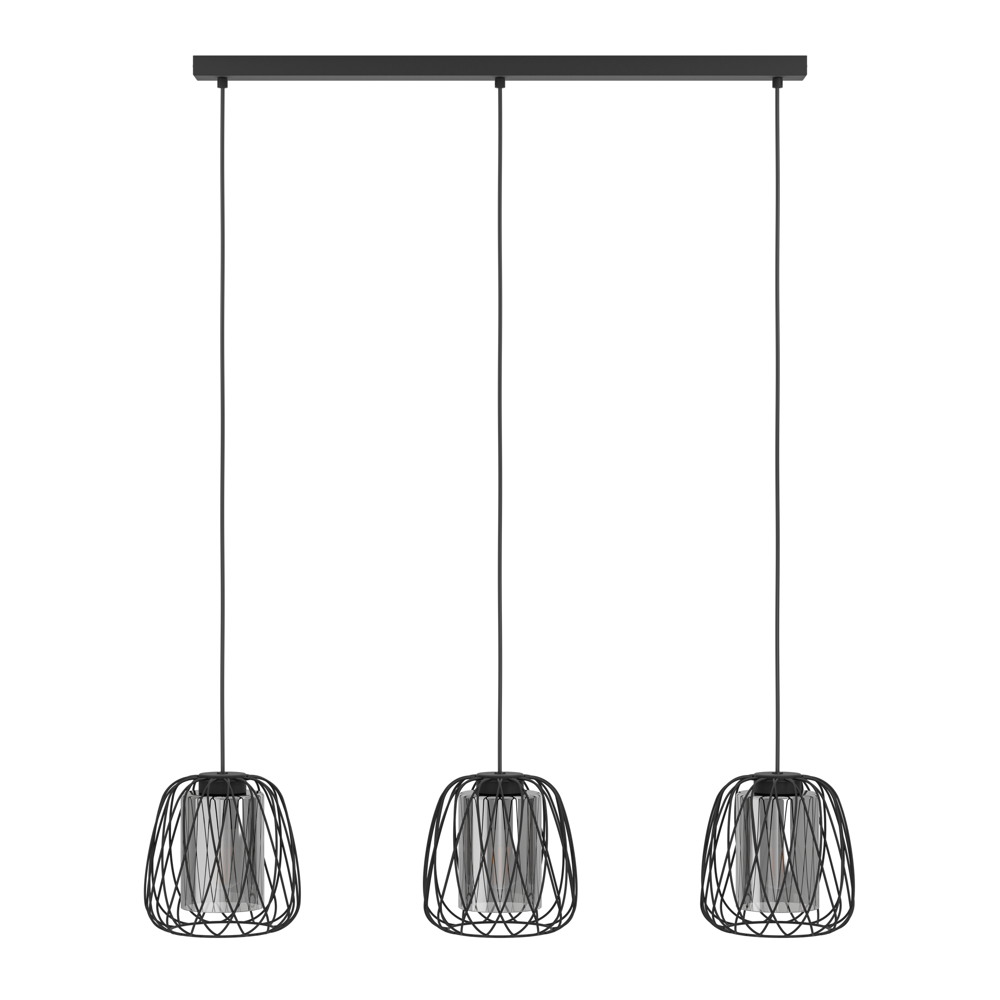 Lustra Suspendata FLORESTA Black 110CM