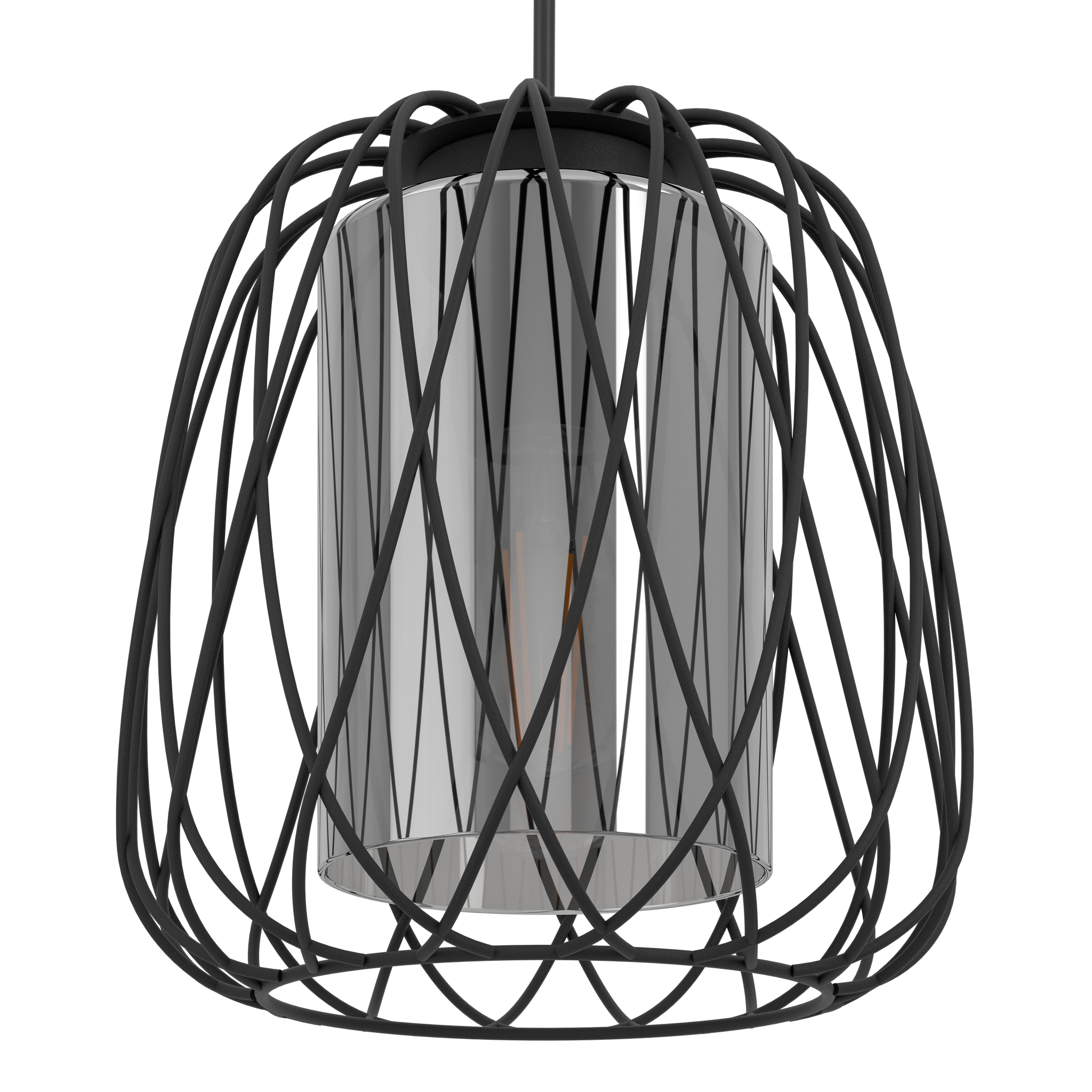 Lustra Suspendata FLORESTA Black 110CM