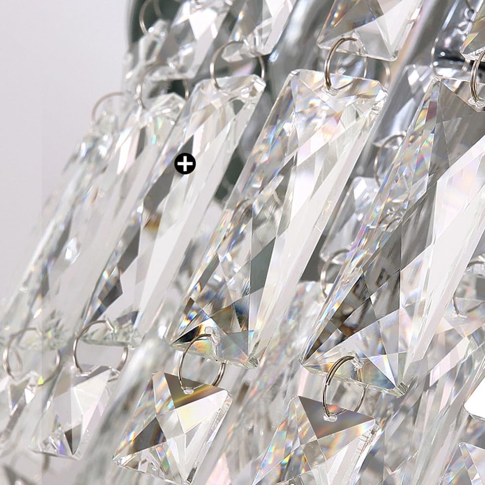 Candelabru Cristal MARY Silver 50cm Telecomanda