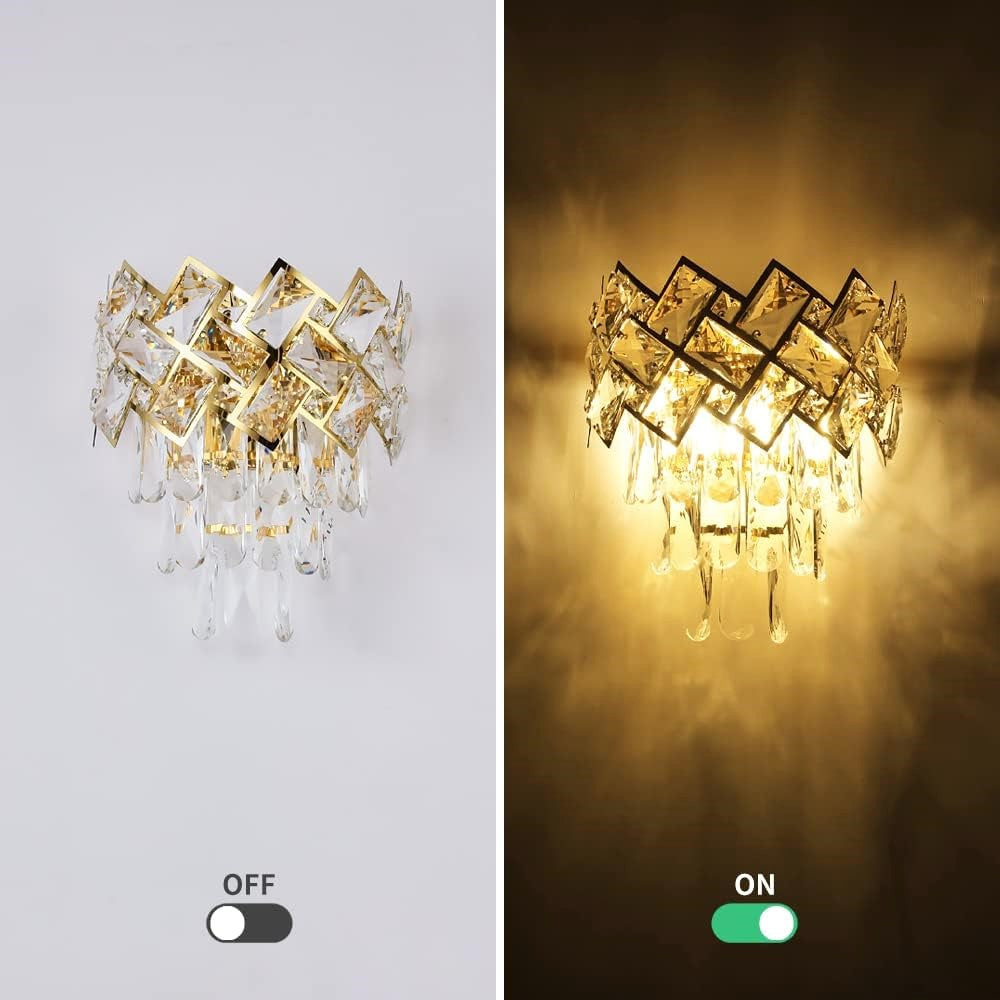 Aplica Perete  Malli Gold Cristal