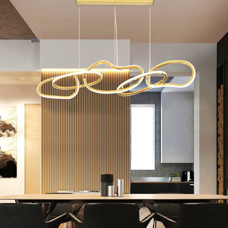 Lustra LED Sydney Olympic Gold Echivalent 500W Telecomanda