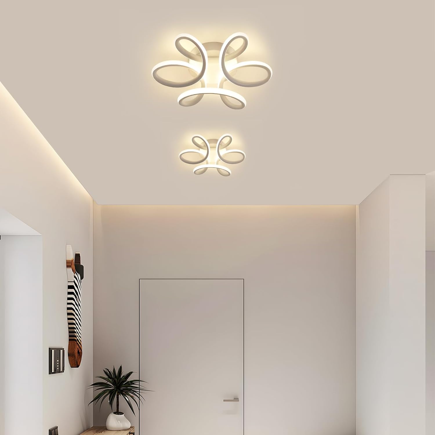 Lustra LED 48W Mariola Alba Echivalent 200W