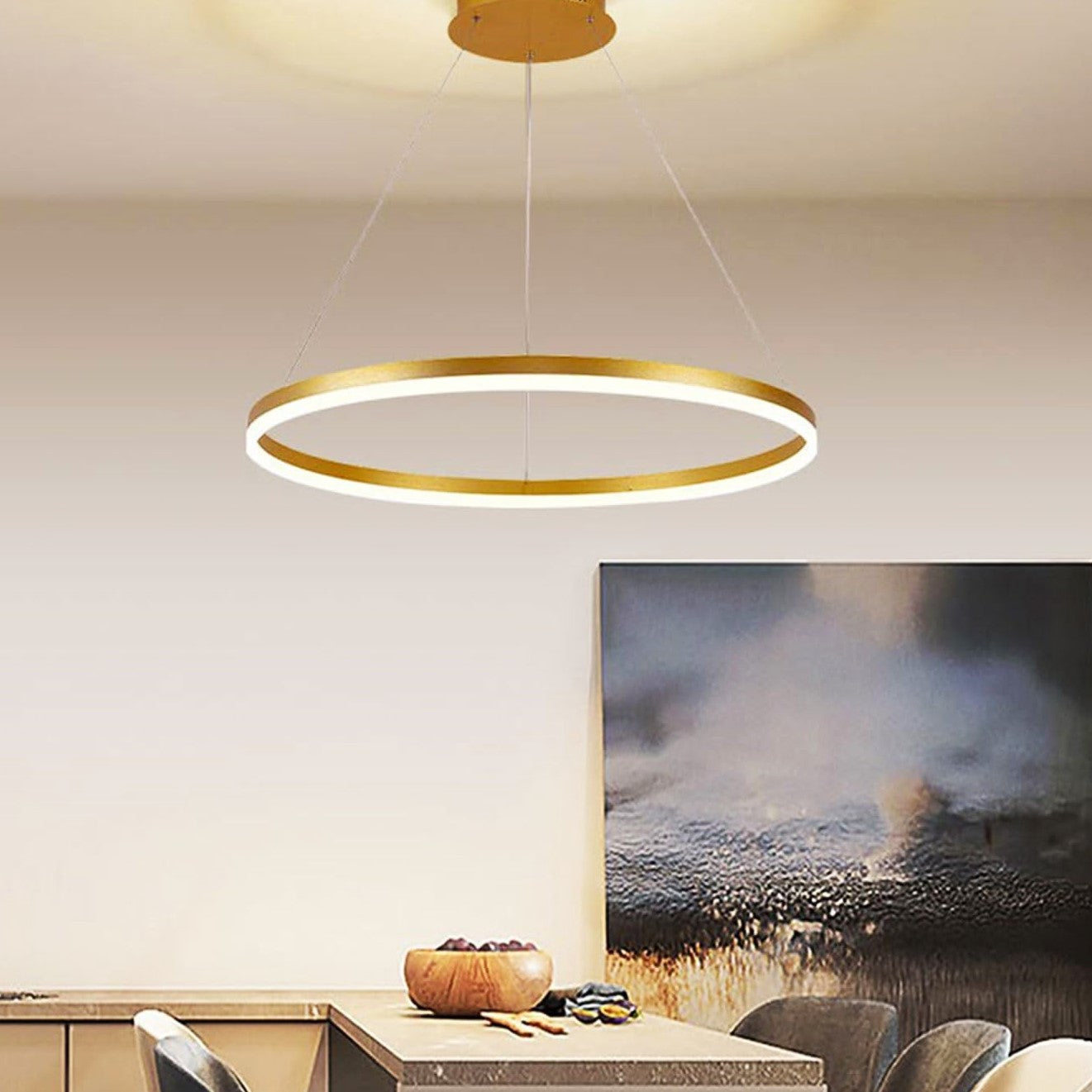 Lustra LED WONDERLAND Gold 1 Segment Echivalent 300W