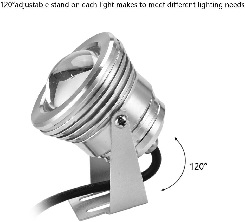 Spot LED 12V Piscina 10W RGB Multicolor cu Telecomanda IP67