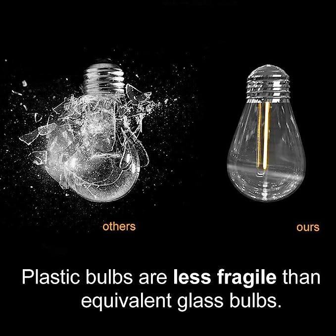 KIT Complet Ghirlanda SOLARA 10m / 10XE27 / Becuri Incluse