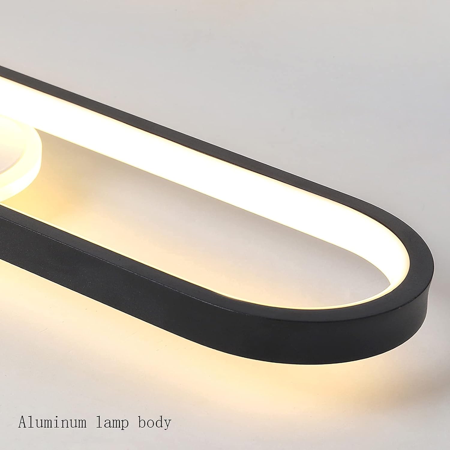 Aplica LED Cu Spoturi 80cm Alb+Negru Echivalent 200W