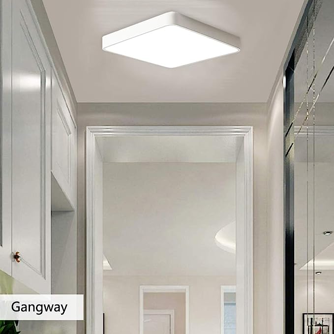 Plafoniera LED 40W ULTRA-THIN Patrata Echivalent 400W