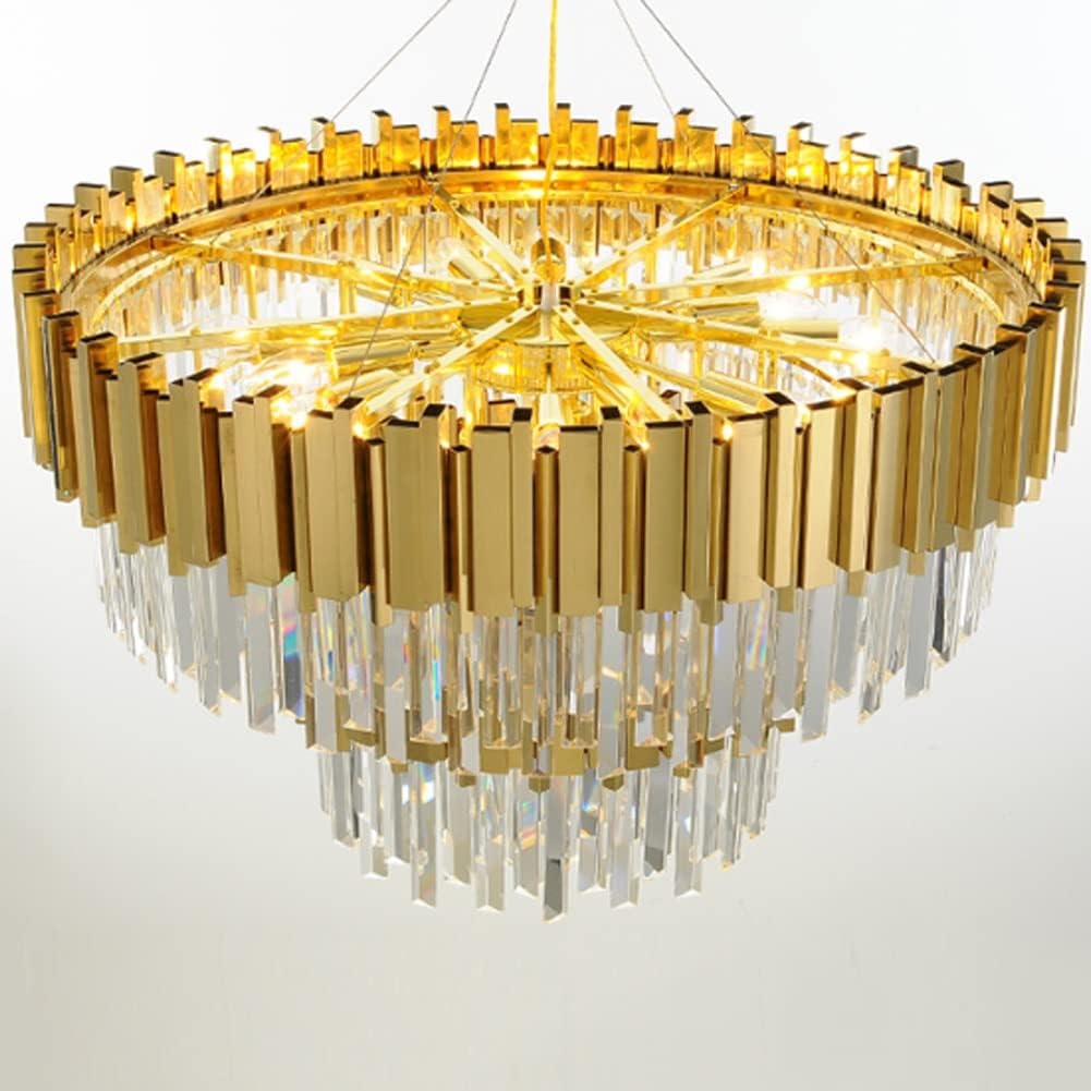 Candelabru Cristal GLORY GOLDEN LUXURY 800+500mm
