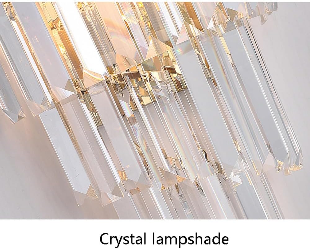 Aplica Perete Cristal Dark Chrome Luxury