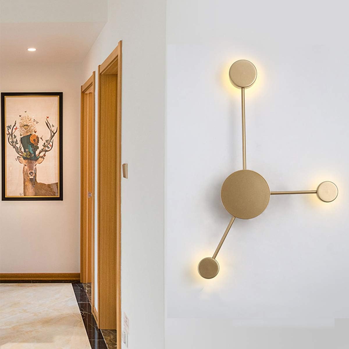 Aplica LED 24W Modern Style-3 Gold