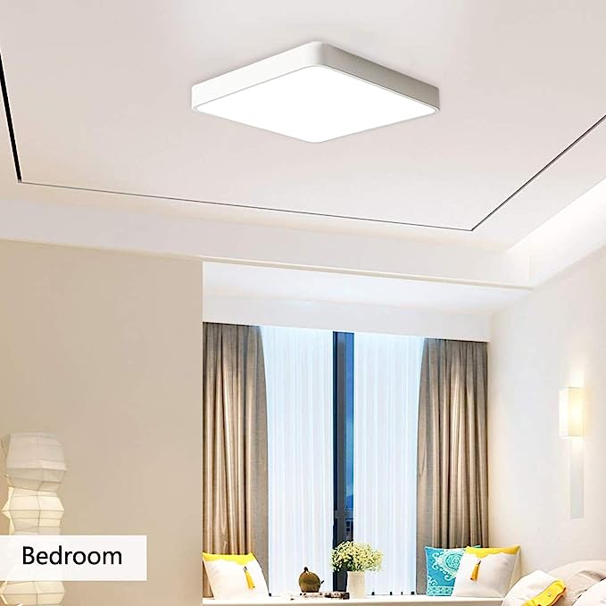 Plafoniera LED 40W ULTRA-THIN Patrata Echivalent 400W