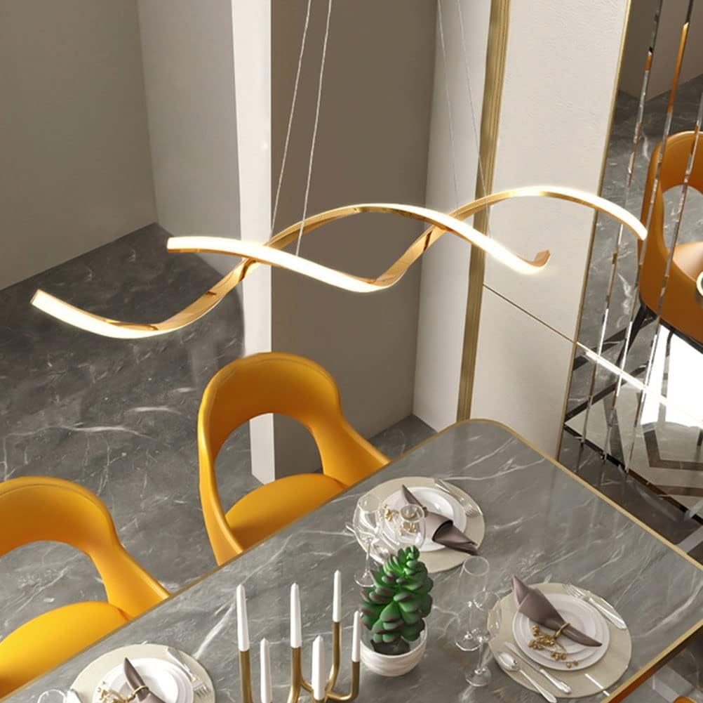 Lustra LED 120W Suspendata LINNEA GOLD Telecomanda