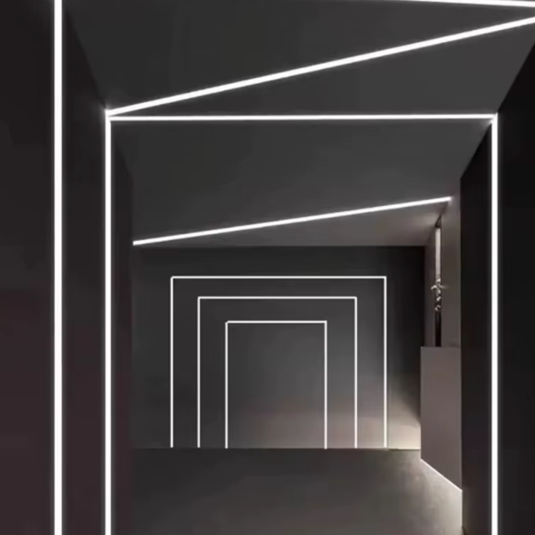 Profil Banda LED Incastrabil Plat XL cu Dispersor Alb Mat 2M