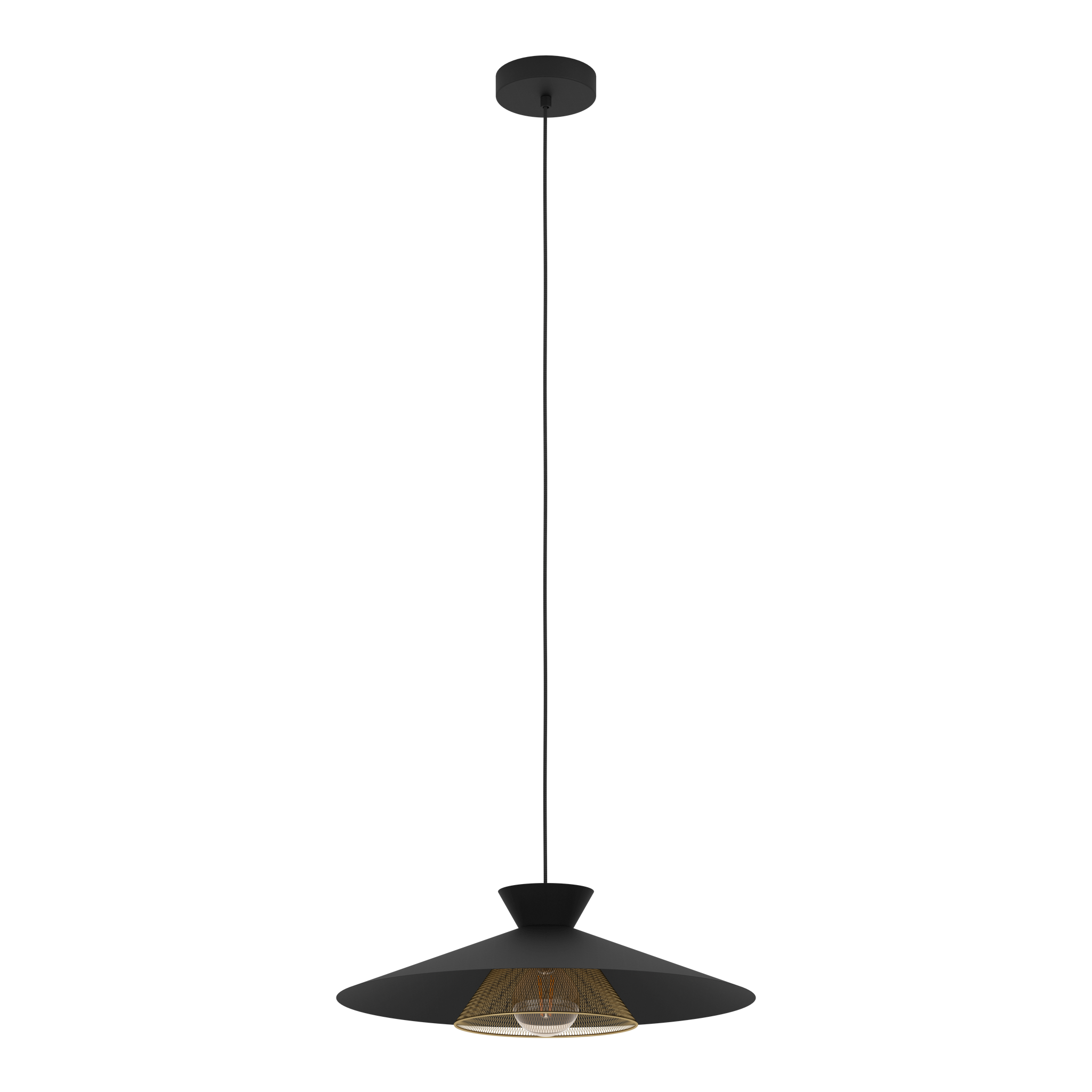 Pendul GRIZEDALE Black 110CM Eglo