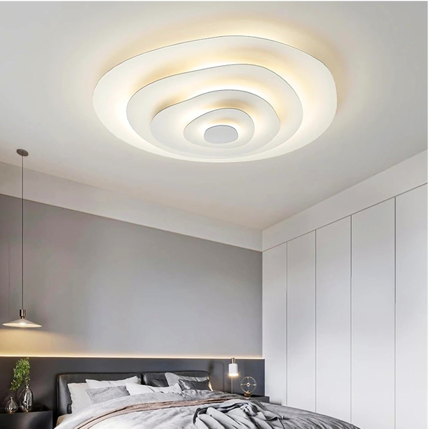 Lustra LED Scarlet Levels SMART Echivalent 600W Telecomanda