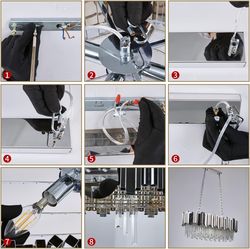 Candelabru Cristal GLORY SILVER 75x35cm