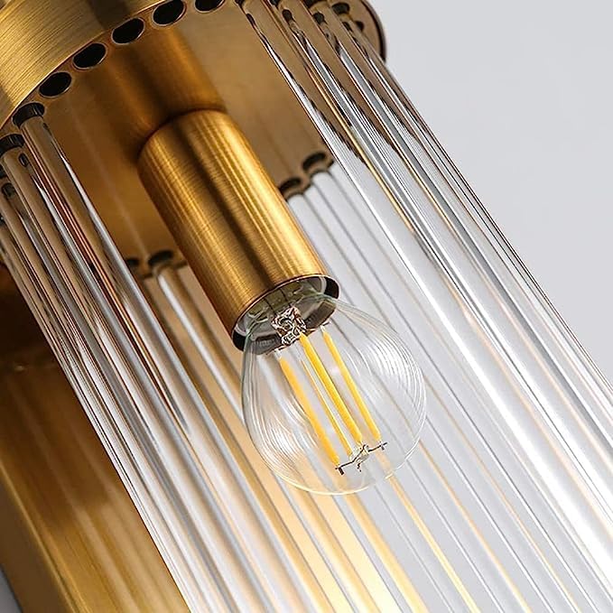 Aplica Perete Luxury Glass Gold Reglabila