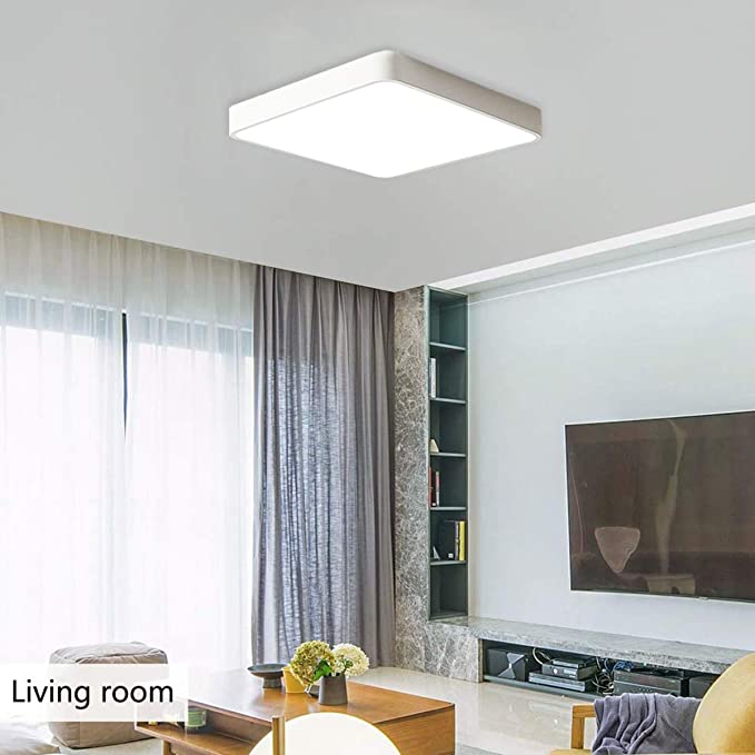 Plafoniera LED 40W ULTRA-THIN Patrata Echivalent 400W