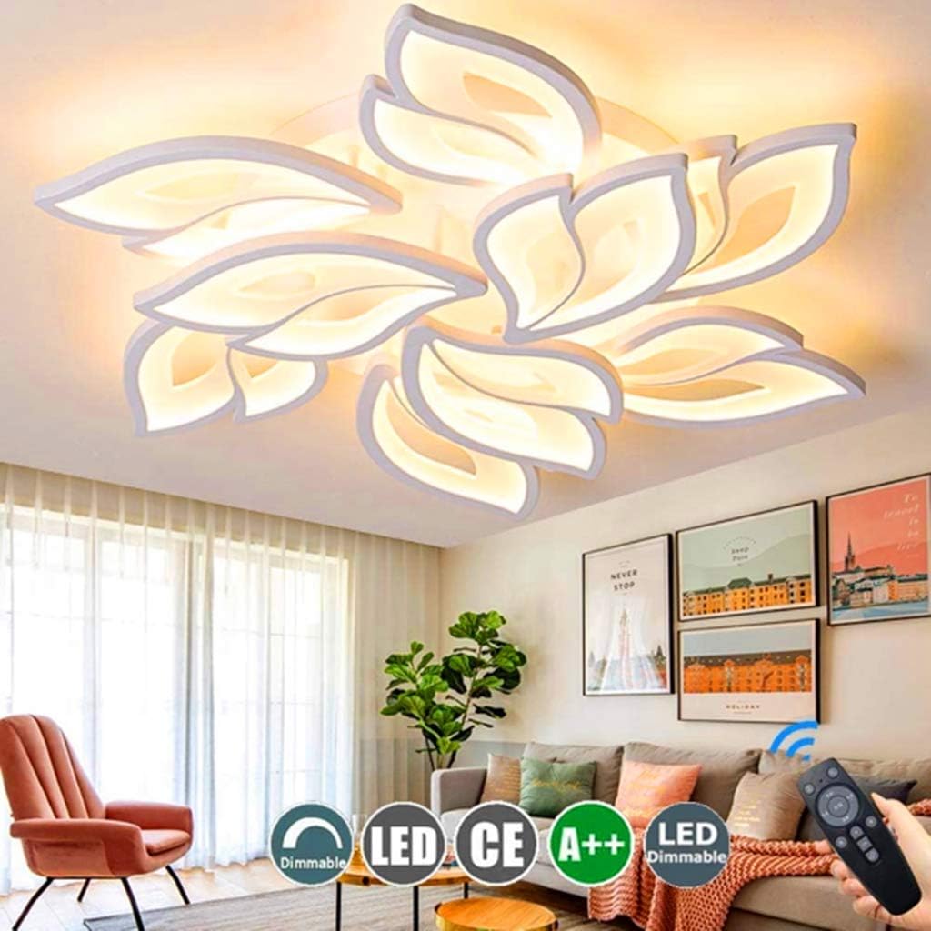 Lustra LED Anemone Grande Echivalent 800W Telecomanda