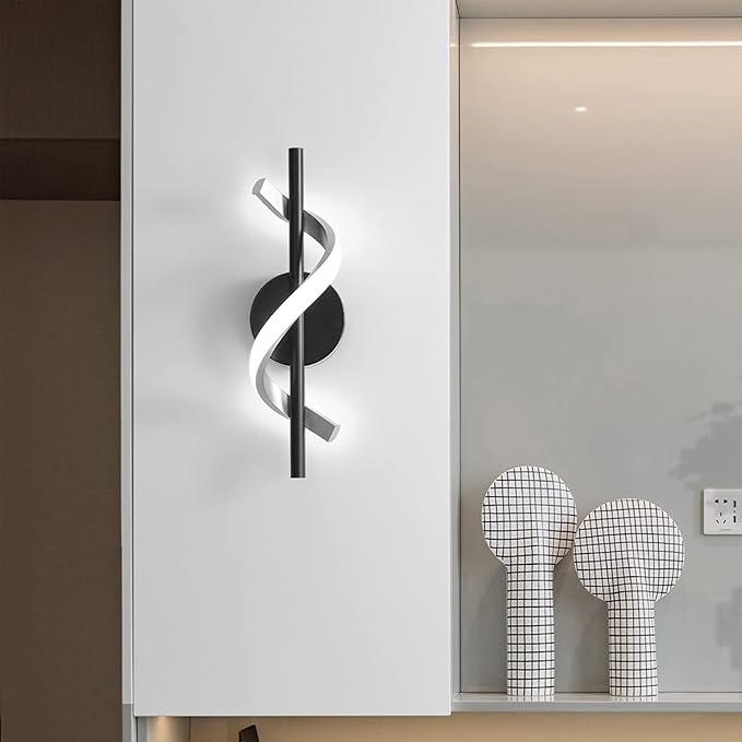 Aplica LED ROKO 10W Neagra Echivalent 120W