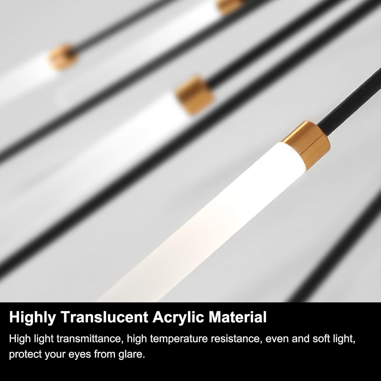 Lustra LED American Splendor Black Echivalent 800W Telecomanda