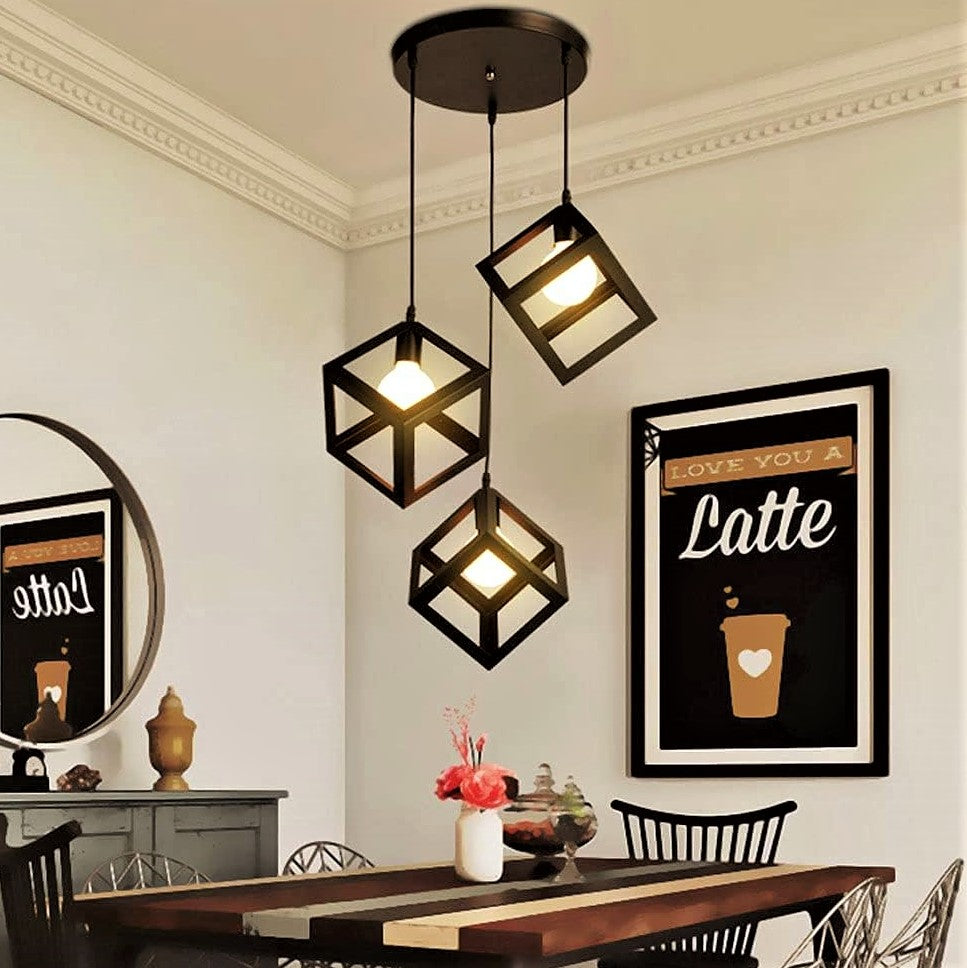 Lustra FEDRA CUB Vintage Suport Rotund