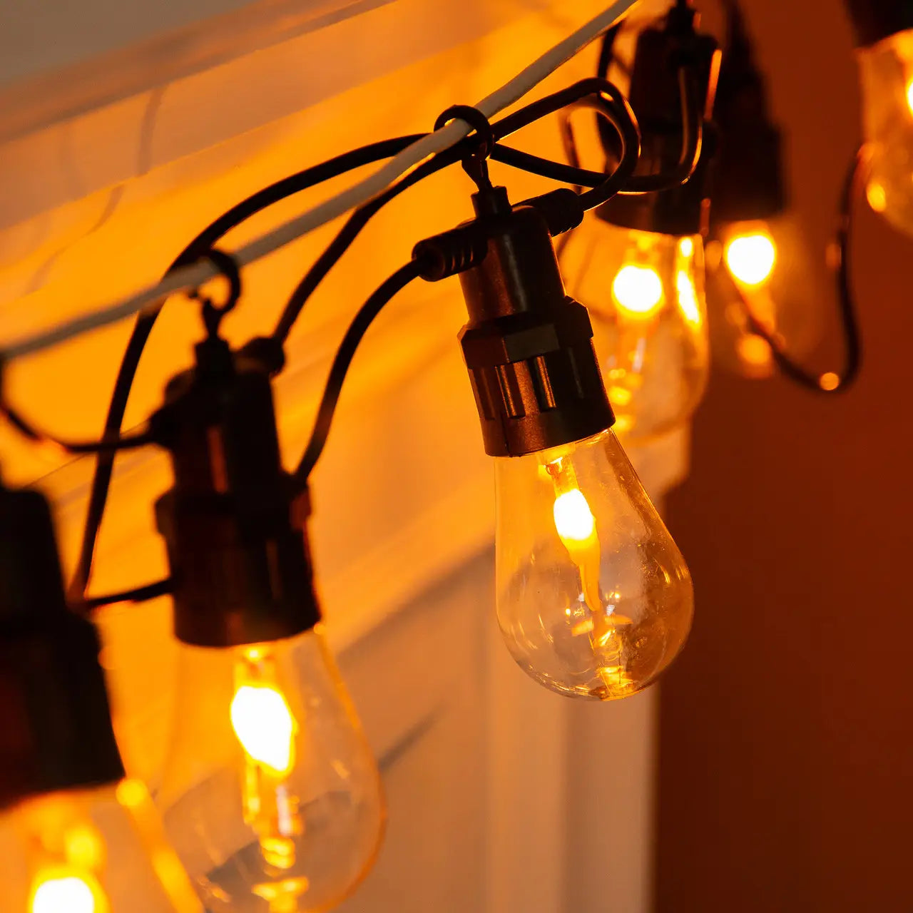 Ghirlanda Luminoasa 5m / 10 Becuri LED Integrat Flacara miscatoare , Interconectabil